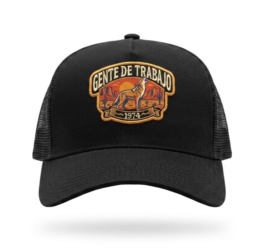 Gorra Negra Gente de Trabajo 01