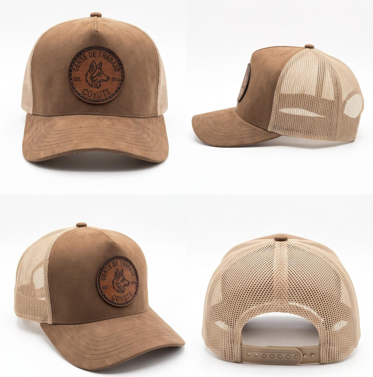 Gorra gamu cafe kaki-Circulo Coyote