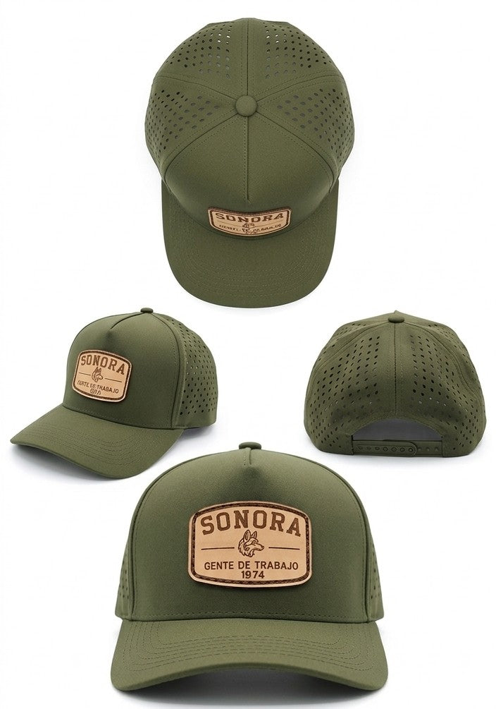 Gorra verde-Sonora claro