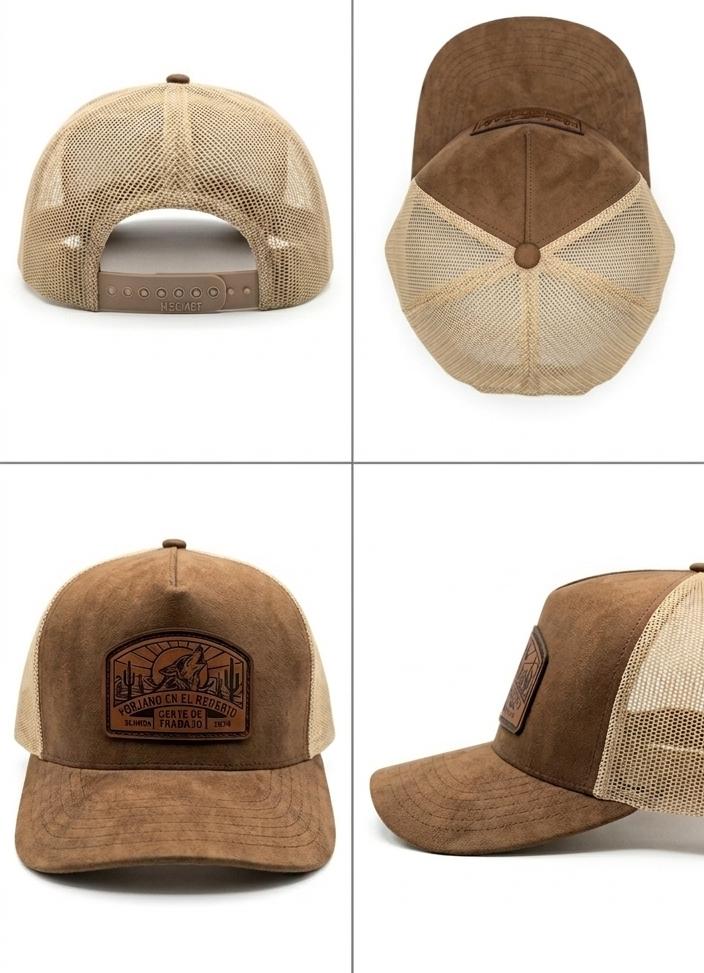 Gorra gamu cafe/kaki- Forjado Sonora