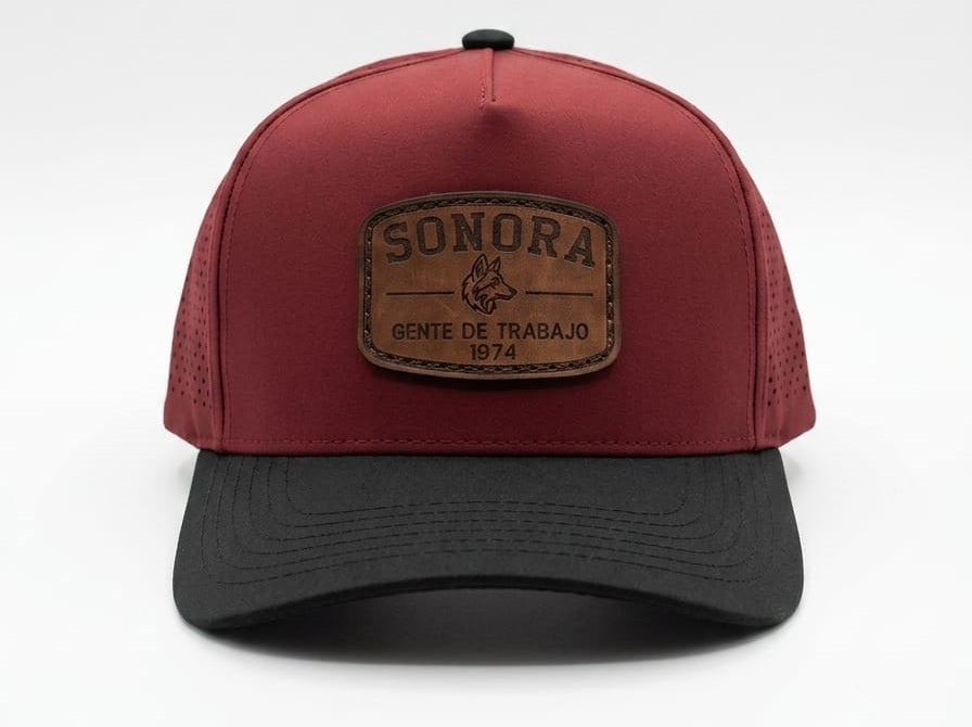 Gorra negra guinda-Sonora