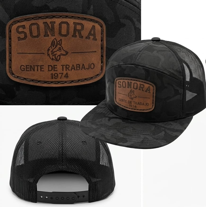 Gorra camuflaje gris-Sonora