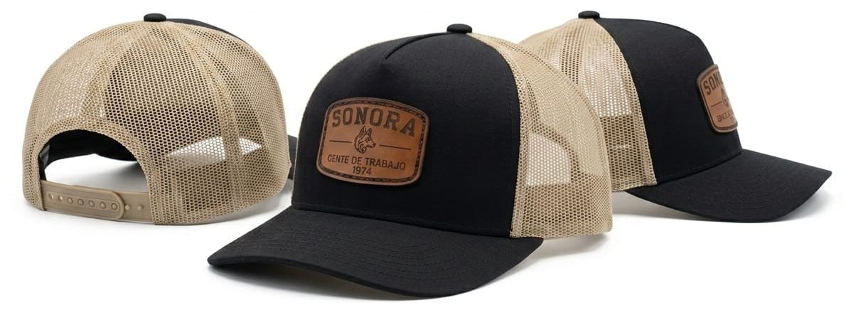 Gorra gamu negra kaki-Sonora
