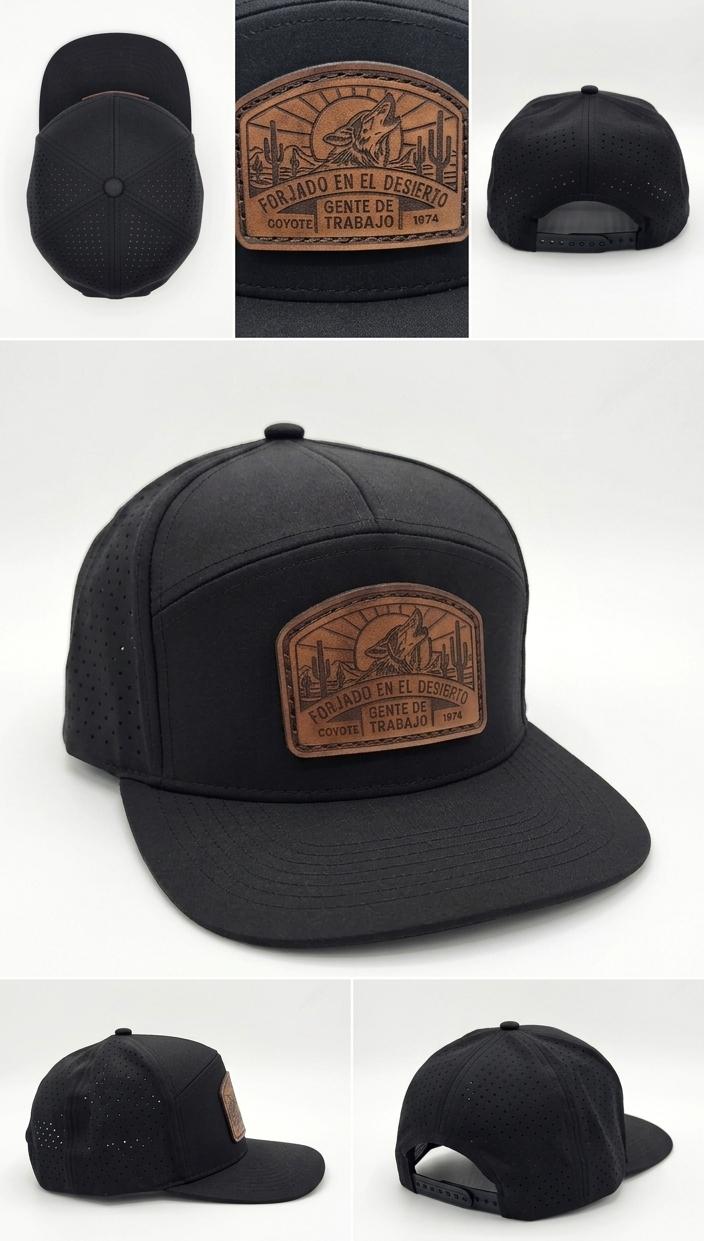 Gorra negra- Forjado coyote