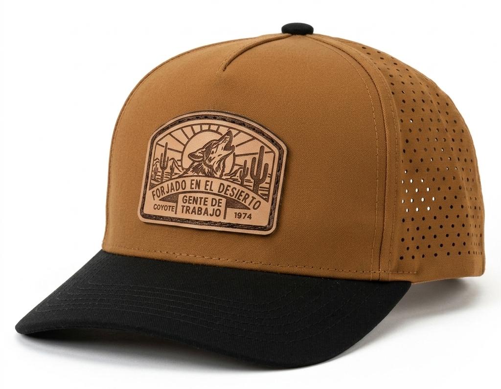 Gorra negranaranjaquemado-Forjado Coyote